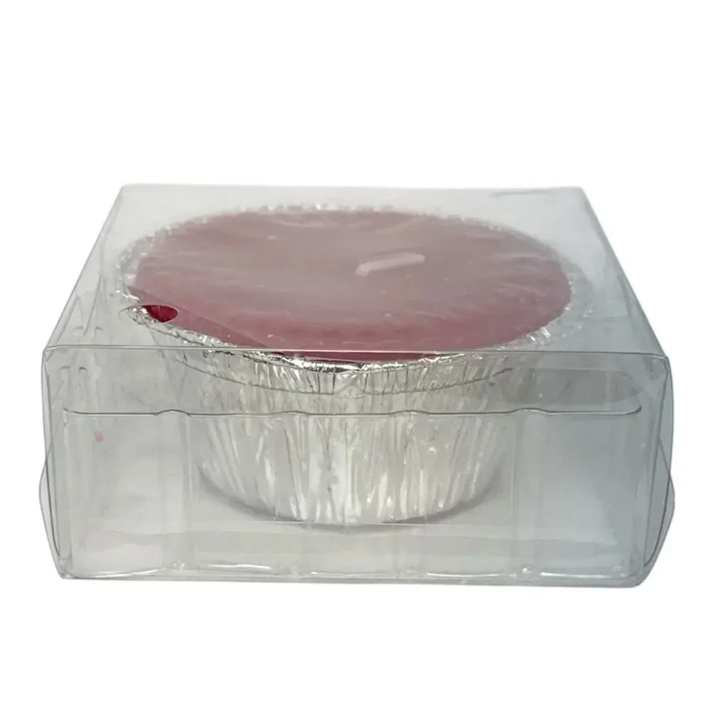 Honey Apple Scented Candle in Foil Tin Cup Red Single Wick 3oz Target NEW